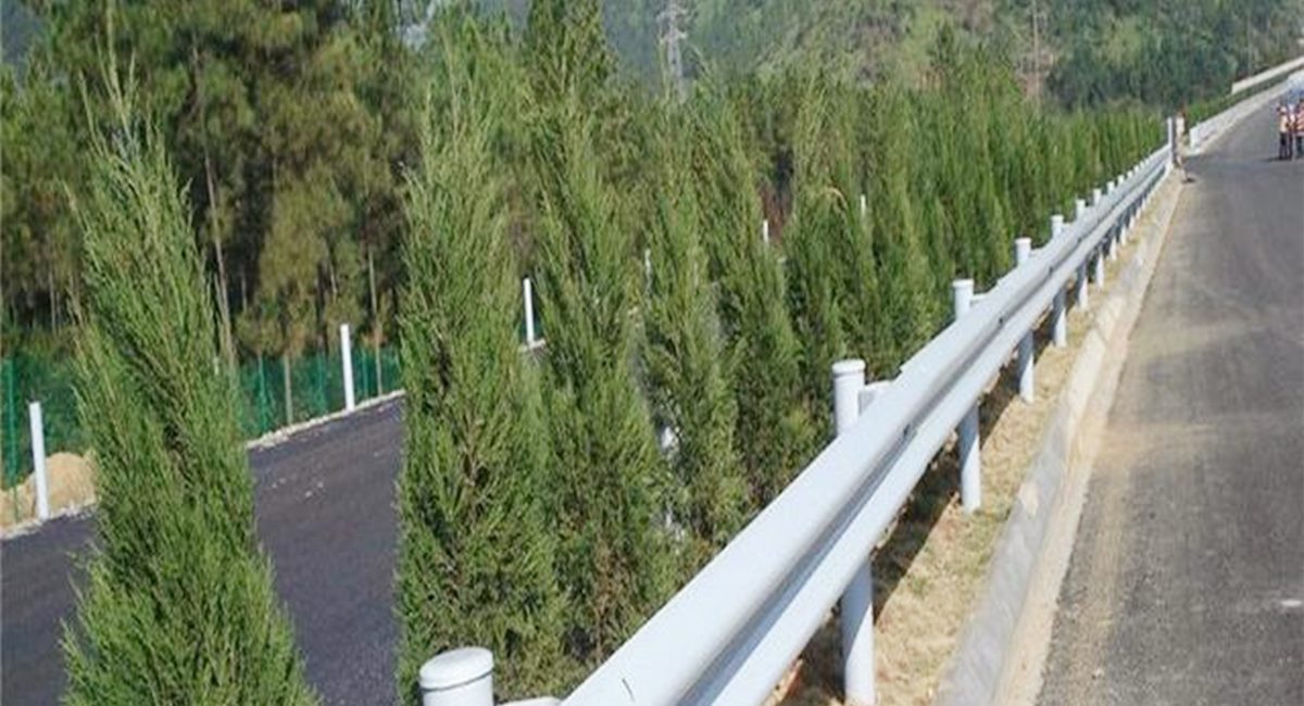 波形護欄板、鄉村道路護欄、單波護欄板世騰加工定制